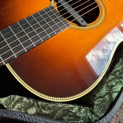 2001 Collings 0002H SB Acoustic Guitar Sitka/Rosewood, Pickup & Case Bild 6