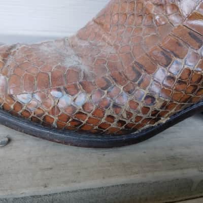 Pair of Vintage 1974 Nudie's Rodeo Tailors Boots Made for Porter Wagoner! Country Music Memorabilia! image 7