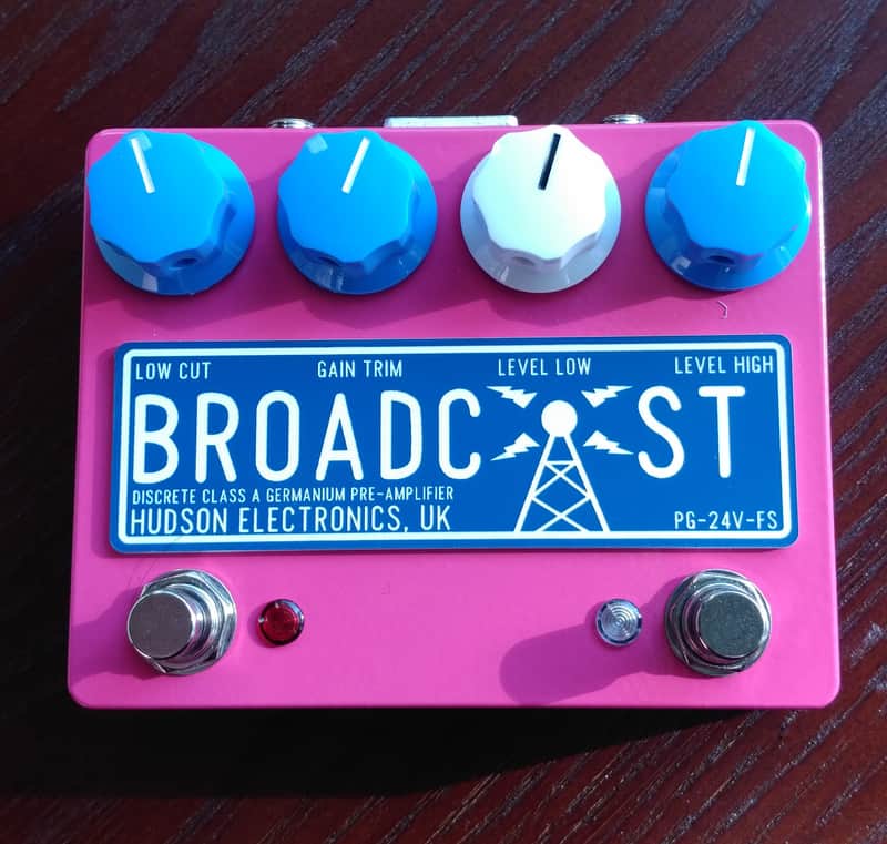 Hudson Electronics Broadcast PG-24V-FS Dual Footswitch image 1