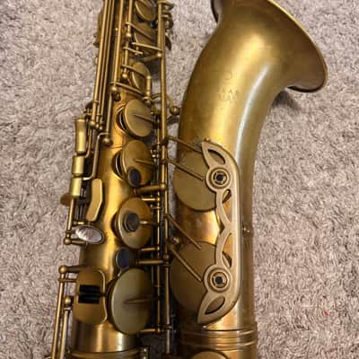 Eastman ETS652 52nd Street Bb Tenor Saxophone 2018 - Present - Aged Unlacquered Brass image 2