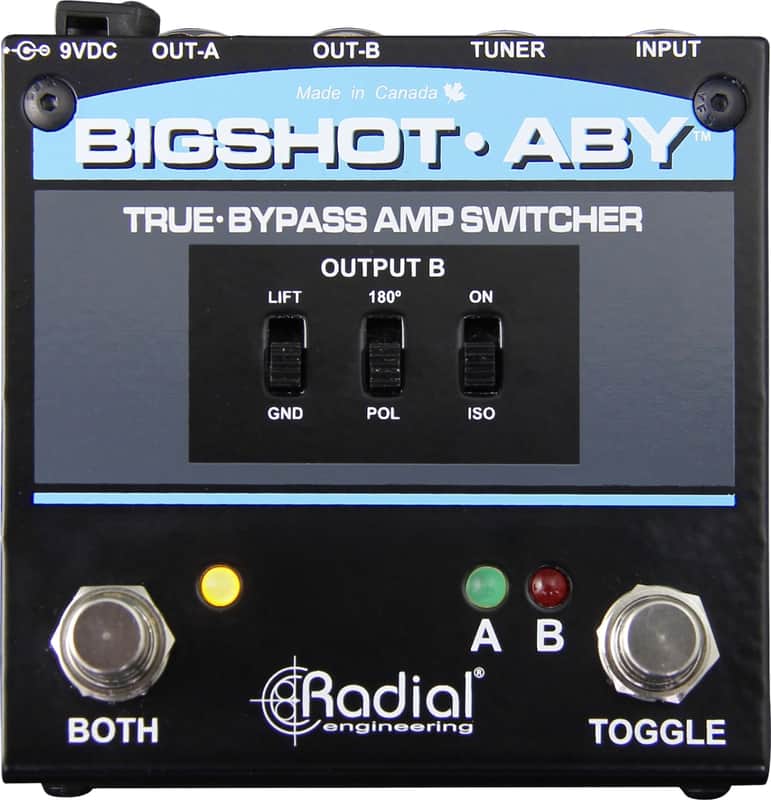 Radial Bigshot ABY Switcher Effects Pedal image 1