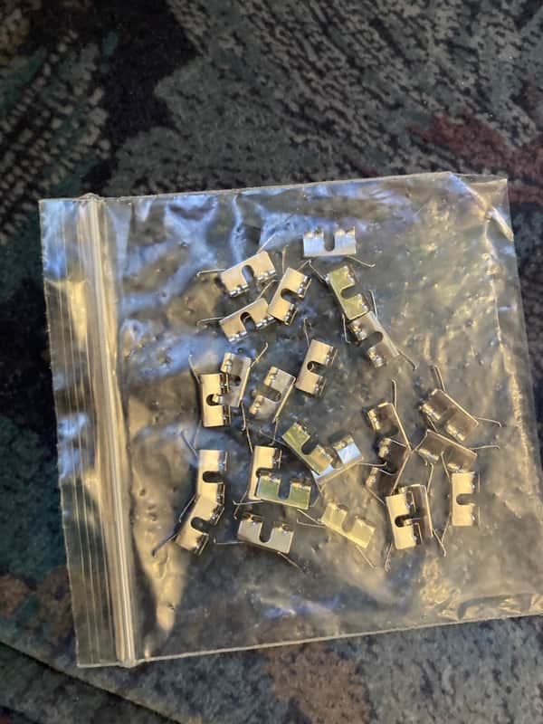 25 NEW Neutrik nys spp l1 grounding clips / clamps image 1
