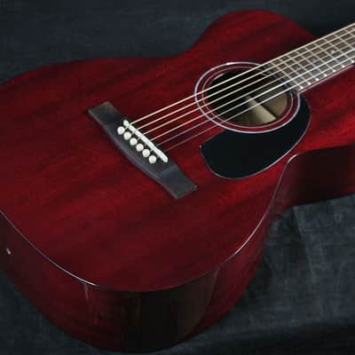 Guild GAD M-120-CH 6-String Concert All-Mahogany Acoustic Guitar w/ HSC Cherry image 5