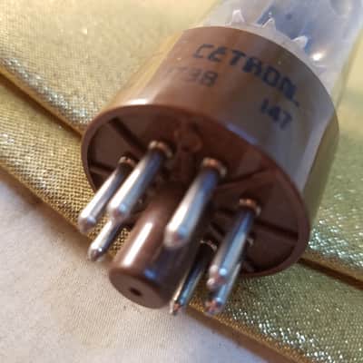 Tung-Sol Matched Pair (2) 6SU7GTY tNOS AT1000 TESTED Vacuum Tubes same date code 173B 6188 dual triode premium 6SL7 1975-1980 image 13