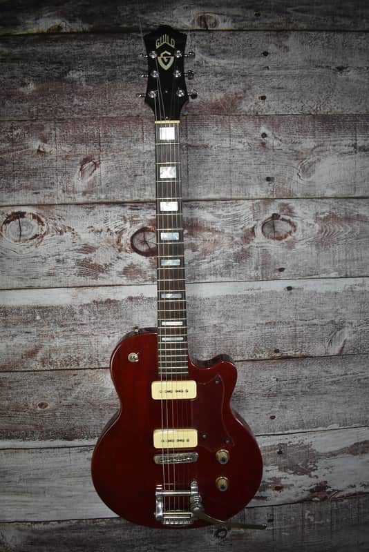 Guild Custom Shop M-90 - Cherry image 1