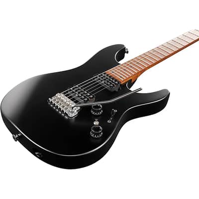 Ibanez AZ2402 BKF Prestige Electric Guitar. Black Flat with Case image 6