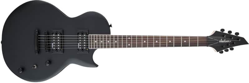Jackson JS Series SC JS22 Monarkh Electric Guitar Satin Black Cutaway image 1