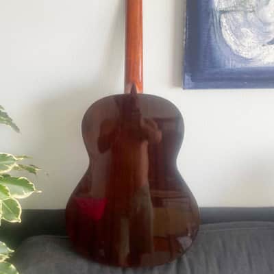 Cuenca Mod 10 spanish classical massive cedar top + gigbag 2000 image 12