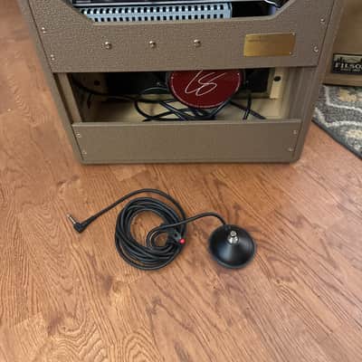 Fender Chris Stapleton Signature '62 Princeton 1x12" 12-Watt Guitar Combo 2019 - Present - Brown Vinyl with Wheat Grille Cloth image 2