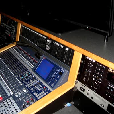 Sound Construction Supply Custom Console Studio Desk - 12U space (6Ux2) Fits DA-7, Yamaha, others? image 9