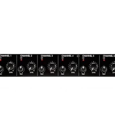 ART MX821s 8-Channel Line Mixer with Stereo Outputs 2012 - Present - Black image 4