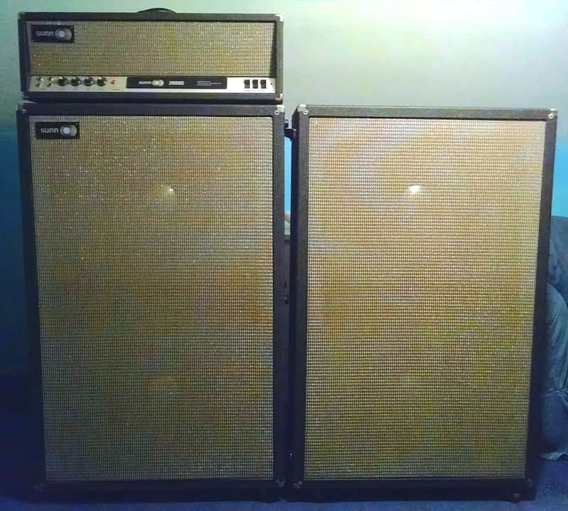 SUNN 2000s 1970 Black / Silver Face image 1