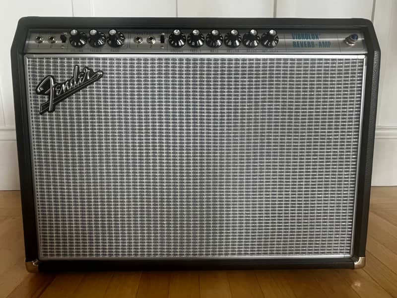 Fender '68 Custom Vibrolux Reverb-Amp 2-Channel 35-Watt 2x10 " Guitar Combo 2013 - 2018 image 1