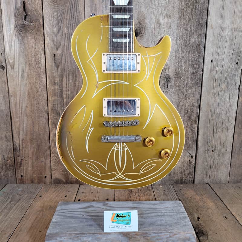 Gibson Les Paul Billy Gibbons 2019 Prototype #18 "CC Aging Prototype"- Aged Gold image 1