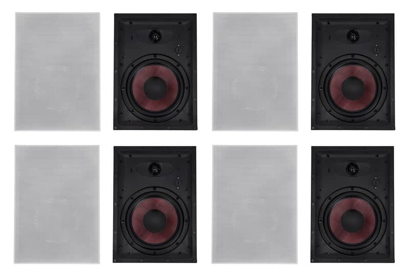 2 Rockville WA870 8" 70V Commercial/Restaurant In-Wall Speakers 50W/25W/12W/6W image 1