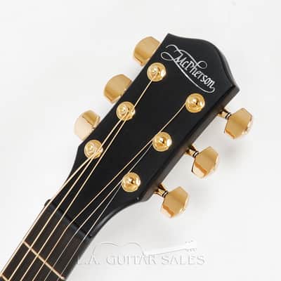 McPherson  Carbon Fiber Touring Camo Gold Travel Guitar W/ Electronics @ LA Guitar Sales image 8
