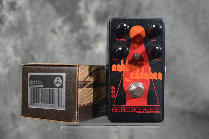 Catalinbread Sabbra Cadabra Overdrive Boost Pedal w Box & FAST Same Day Shipping image 1