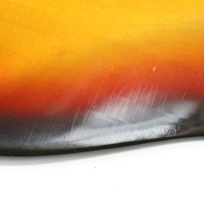 1969 Vintage Fender Jazz Bass Alder 4-Bolt Sunburst BODY ~Original Finish~ 1960s USA Early-CBS image 17