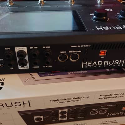Headrush Gigboard Multi-Effect Unit/Amp Modeler 2018 - Black image 3