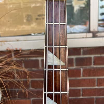 Vintage 1976 Ibanez 2388B (“Ibanbacker”) Maroon/Fireglo Finish (Lawsuit 4001 Model), JBE R4000 Handwound Pickups, w Non Original MIC Tweed Hard Case~A KILLER FULL SCALE BASS image 9