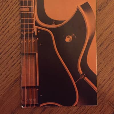 ORIGINAL Vintage 1970 Gibson Electric Acoustic Guitar 10 page Catalog - VERY RARE! image 1