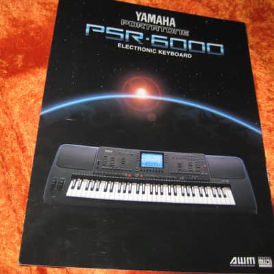 Yamaha PSR-6000 61-Key Arranger Workstation late 1990's - Gray