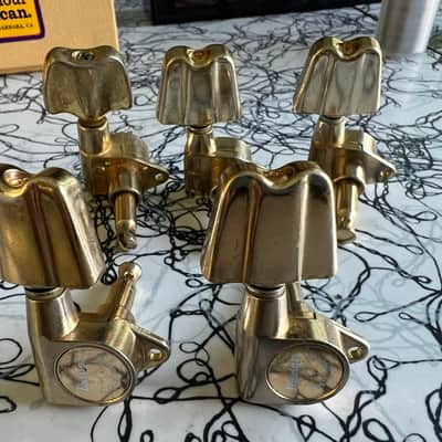 5 Vintage Ibanez Smooth Tuners 1980 MIJ (3 on a side) image 1