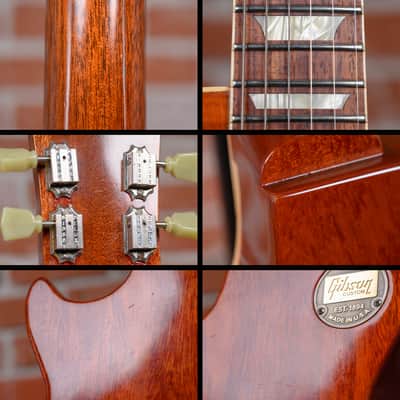 Gibson Custom Shop CS8 '50s Style Les Paul Standard Flame Maple Top Sunrise Tea Burst 2015 w/OHSC image 13
