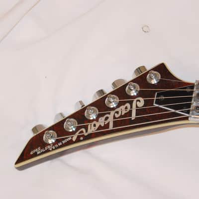 Jackson USA  Custom Shop NAMM Rhoads Doubleguitar, 1 of 1, ultra rare Root Beer Swirl image 15