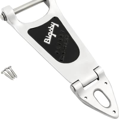 Bigsby B6 Vibrato/Tremolo Tailpiece, Polished Aluminum Chrome image 2