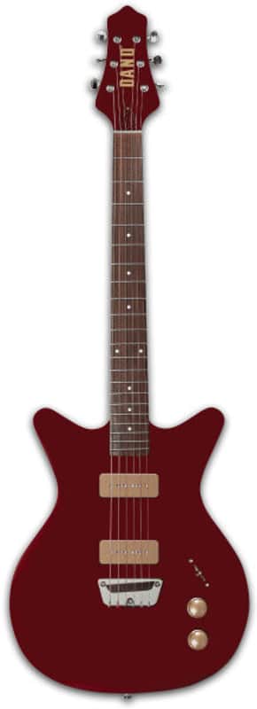 Danelectro - Dan O. Mano - Electric Guitar - Maroon image 1