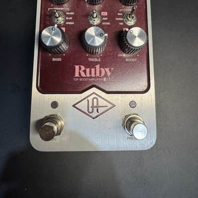 Universal Audio Ruby ’63 Top Boost Amplifier 2022 - Present - Ruby / Silver image 1