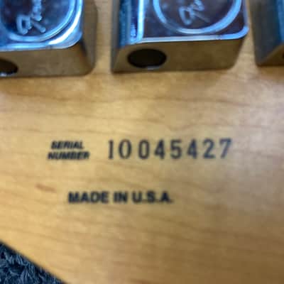 2010 Fender FSR American Standard - Matching Headstock Ebony image 18