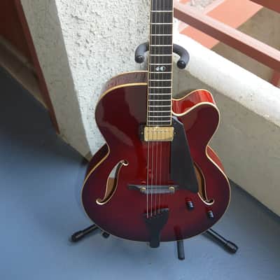 Peerless Leela (16" Cremona) 40th anniversary model Ruby Sunburst, one of 50 made image 4