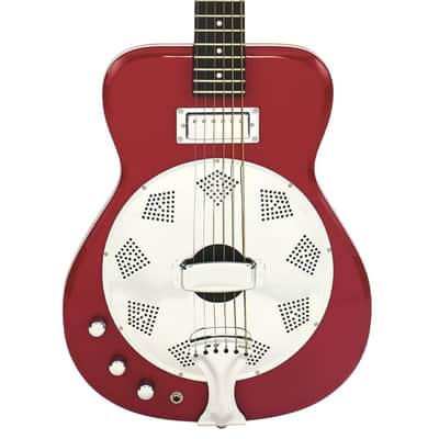 Airline Guitars Folkstar Red Left-Handed image 1