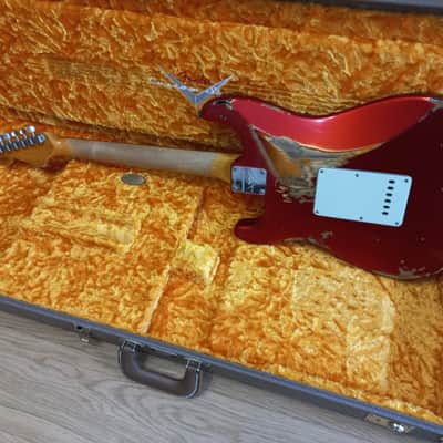 NAMM LTD Fender Custom Shop '62 Stratocaster Heavy Relic with Slab Board image 11