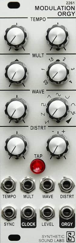 Synthetic Sound Labs Model 2261 Mod Orgy LFO Silver [EURORACK] image 1