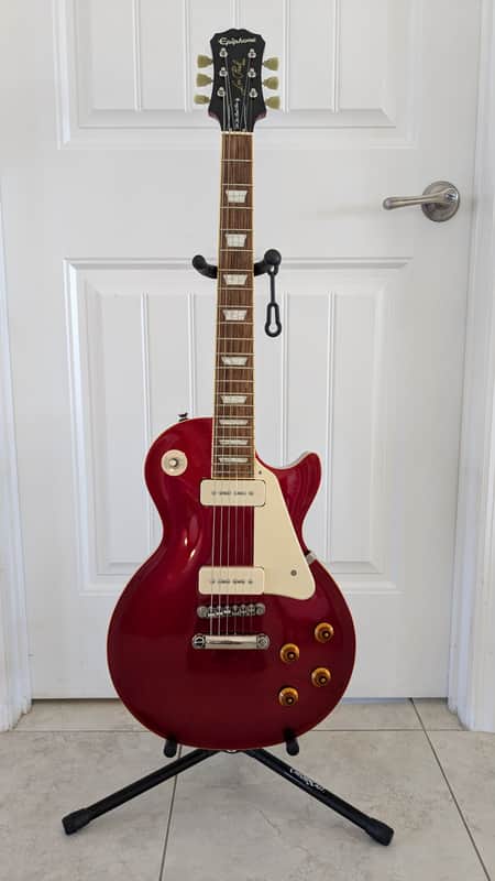 Epiphone '56 Les Paul Standard Pro with hard case image 1