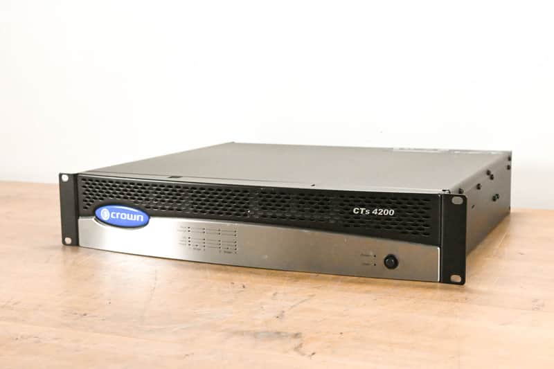 Crown CTs 4200 Four-Channel, 260W Power Amplifier CG012PQ image 1