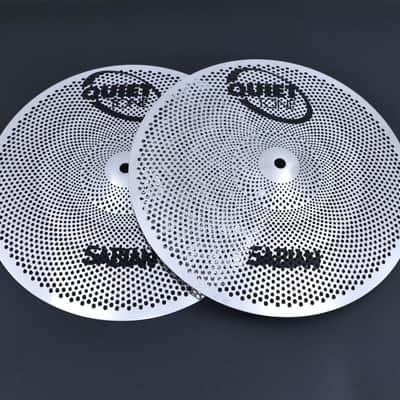 Sabian 13" Quiet Tone Low Volume Hi-Hat Cymbals (Pair)