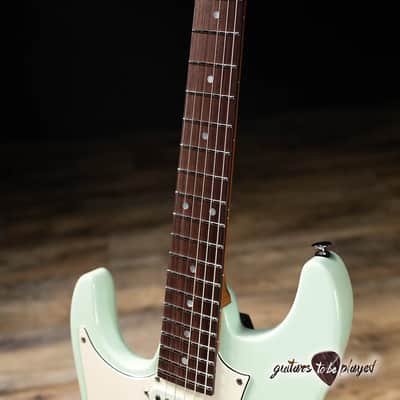 Ibanez AZ2204NWL Prestige HSS Left-Handed Guitar w/ Case – Mint Green image 4