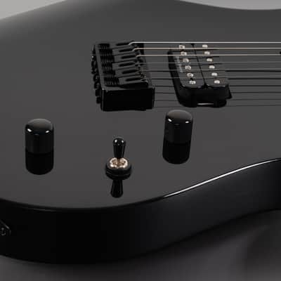 Washburn PXS160B Parallaxe S160 Double Cut Solid Body Hard Rock Maple Neck 6-String Electric Guitar image 4