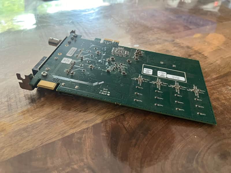 Solid State Logic MADIXtreme 64-Channel PCIe Interface Card 2008 - 2016 - Green image 1