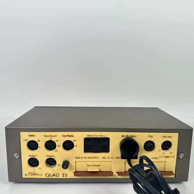 Vintage Quad 33 Control Unit Control Amplifier Preamplifier image 2