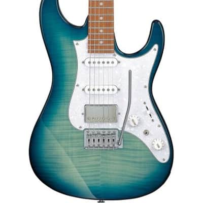 IBANEZ AZ22S1F-TXB Transparent Turquoise Burst image 3