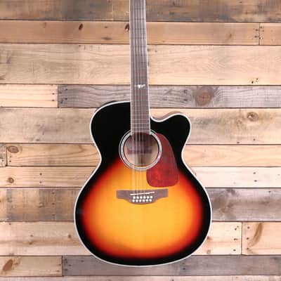 Takamine GJ72CE 12-String Acoustic/Electric Guitar Brown Sunburst image 4