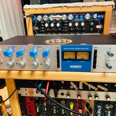 Warm Audio WA76-A2 Stereo Blue Stripe FET Compressor | Revive Audio Mod | Mint | Orig. Box | Upgraded Knobs image 8