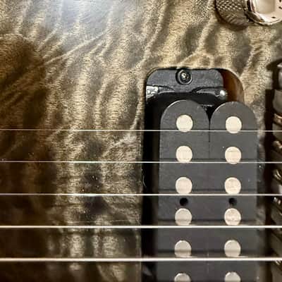 Tom Anderson Guitarworks Atom 2004 - Black Burst Quilted Maple image 9