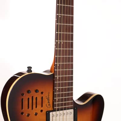 Godin A6 Ultra Guitar Sunburst 2014 image 7