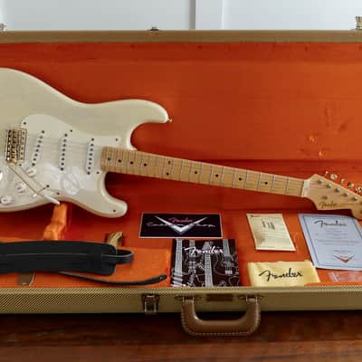 2004 Fender Custom Shop '56 Stratocaster "Mary Kaye" Blonde Relic image 3